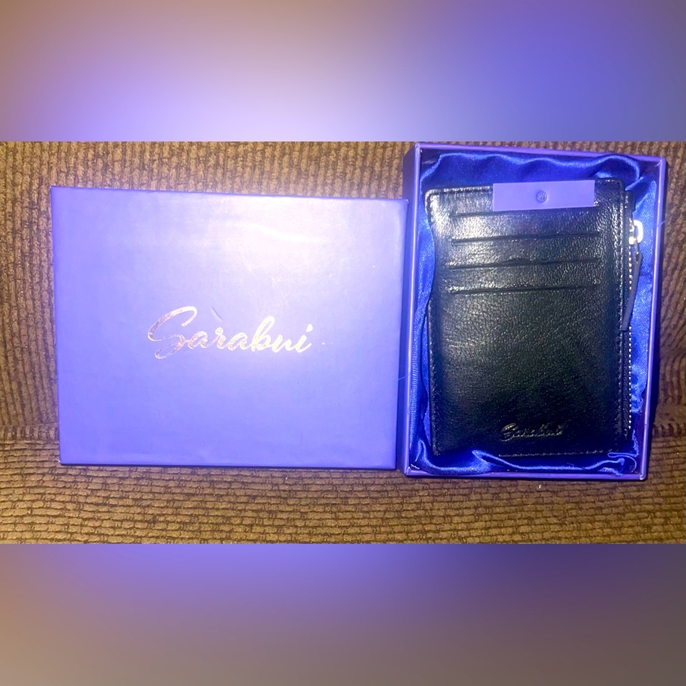 Sarabui Leather Card Holder
